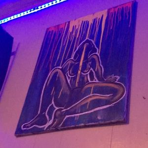 Local acrylic original canvas painting 24x30